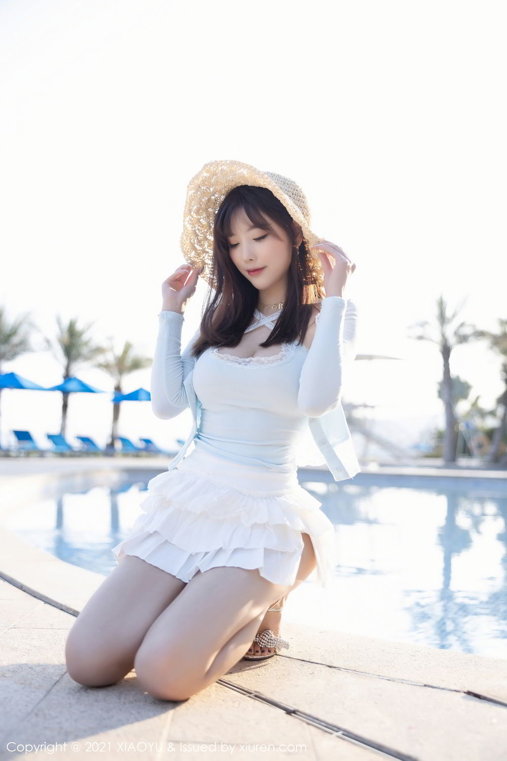 《语画界 杨晨晨 制服写真 VOL.562》第21张,模特杨晨晨,语画界,制服主题,全套99张