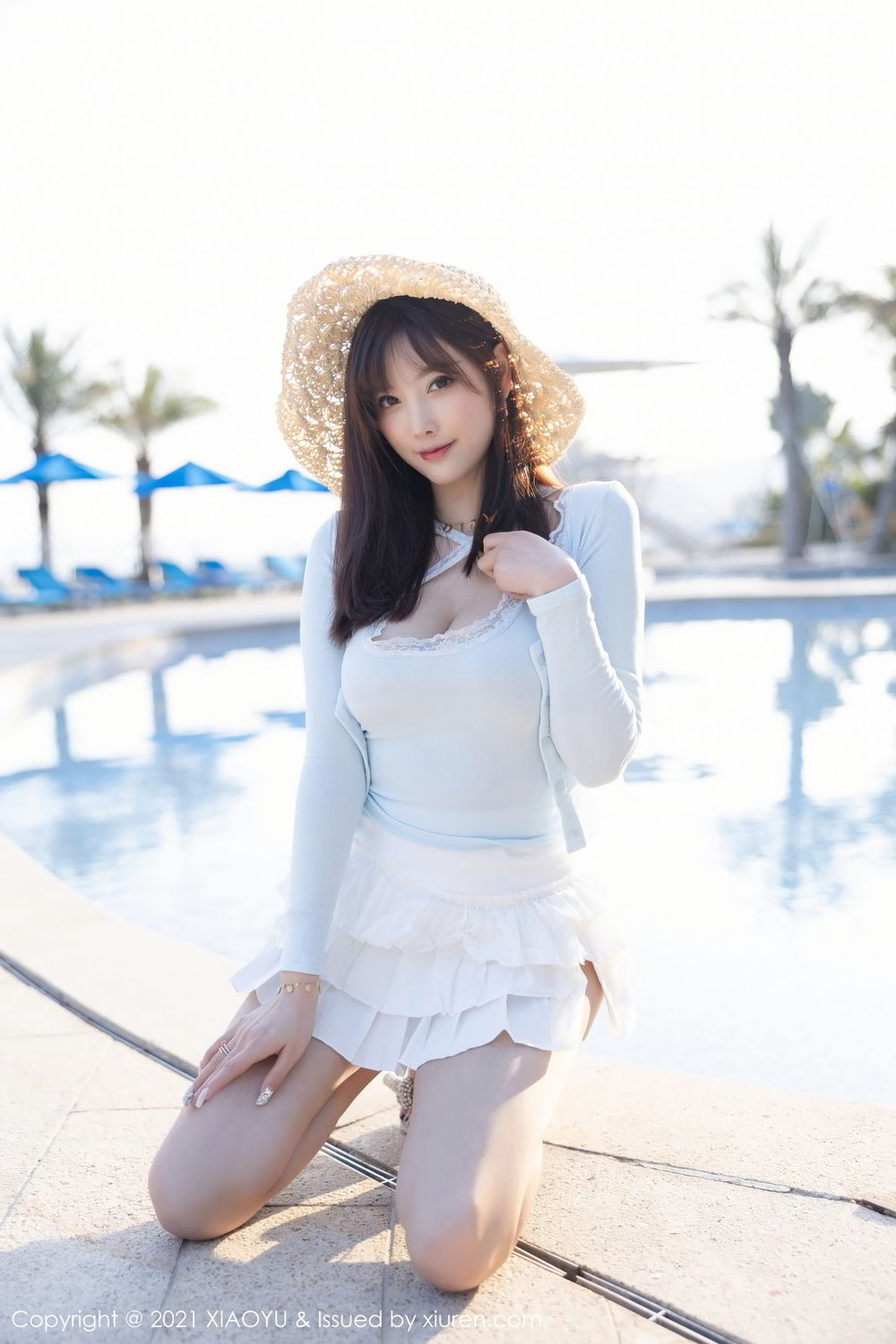《语画界 杨晨晨 制服写真 VOL.562》第22张,模特杨晨晨,语画界,制服主题,全套99张