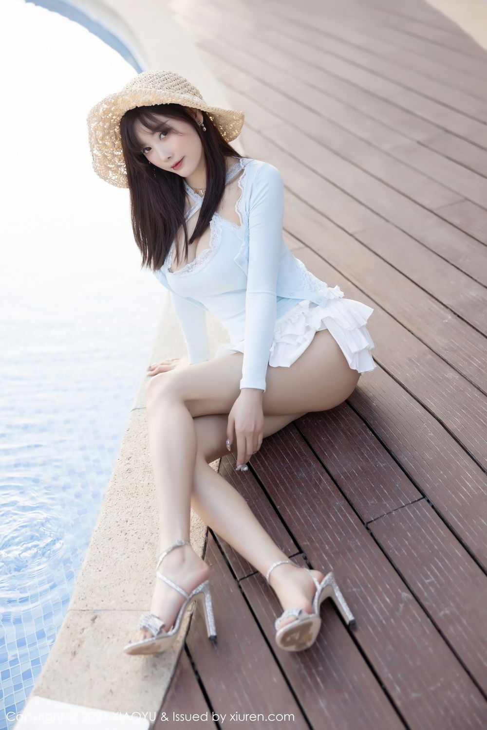 《语画界 杨晨晨 制服写真 VOL.562》第23张,模特杨晨晨,语画界,制服主题,全套99张