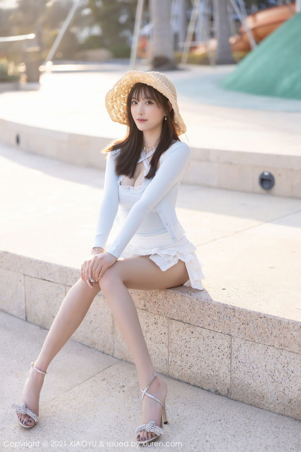 《语画界 杨晨晨 制服写真 VOL.562》第40张,模特杨晨晨,语画界,制服主题,全套99张