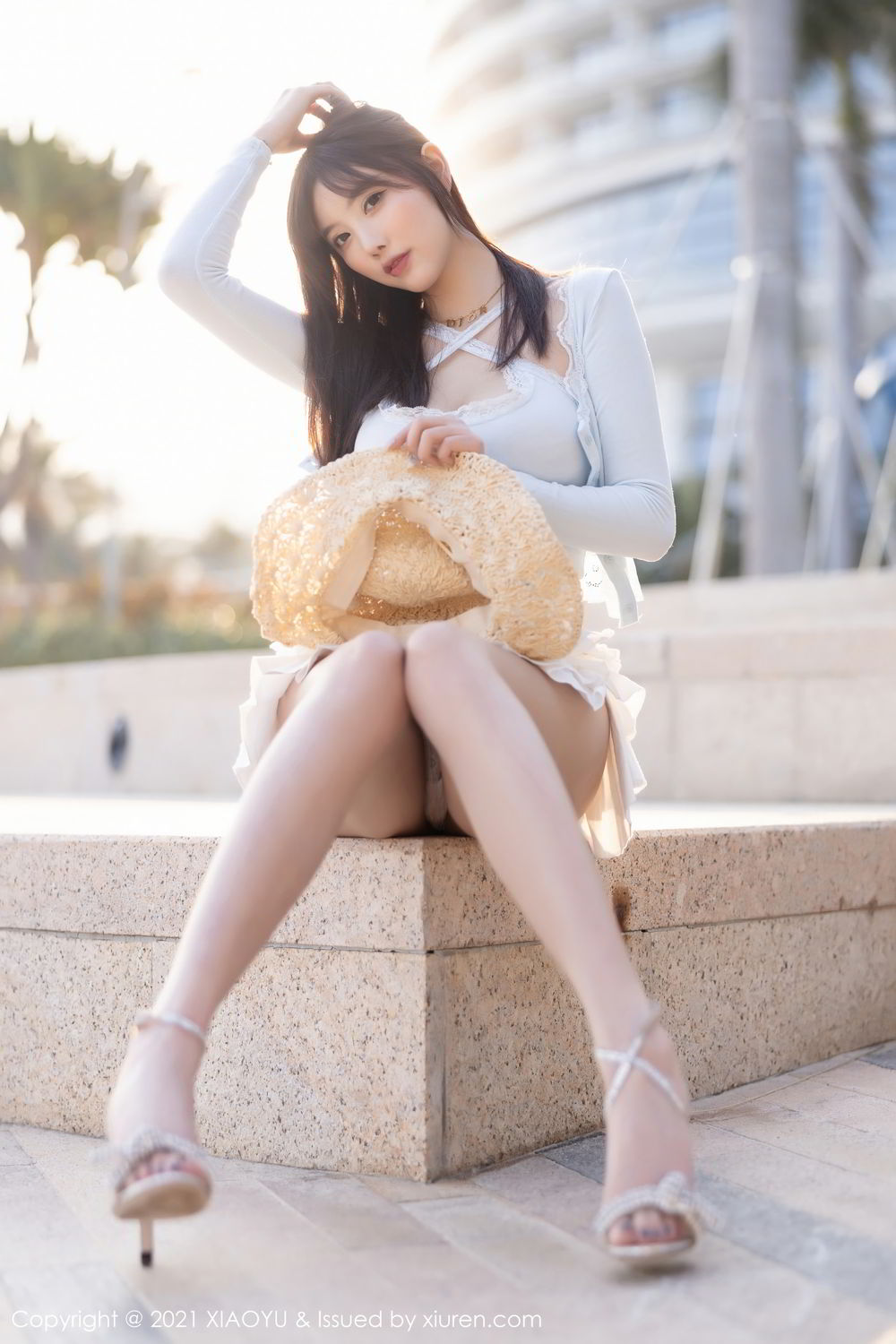 《语画界 杨晨晨 制服写真 VOL.562》第49张,模特杨晨晨,语画界,制服主题,全套99张