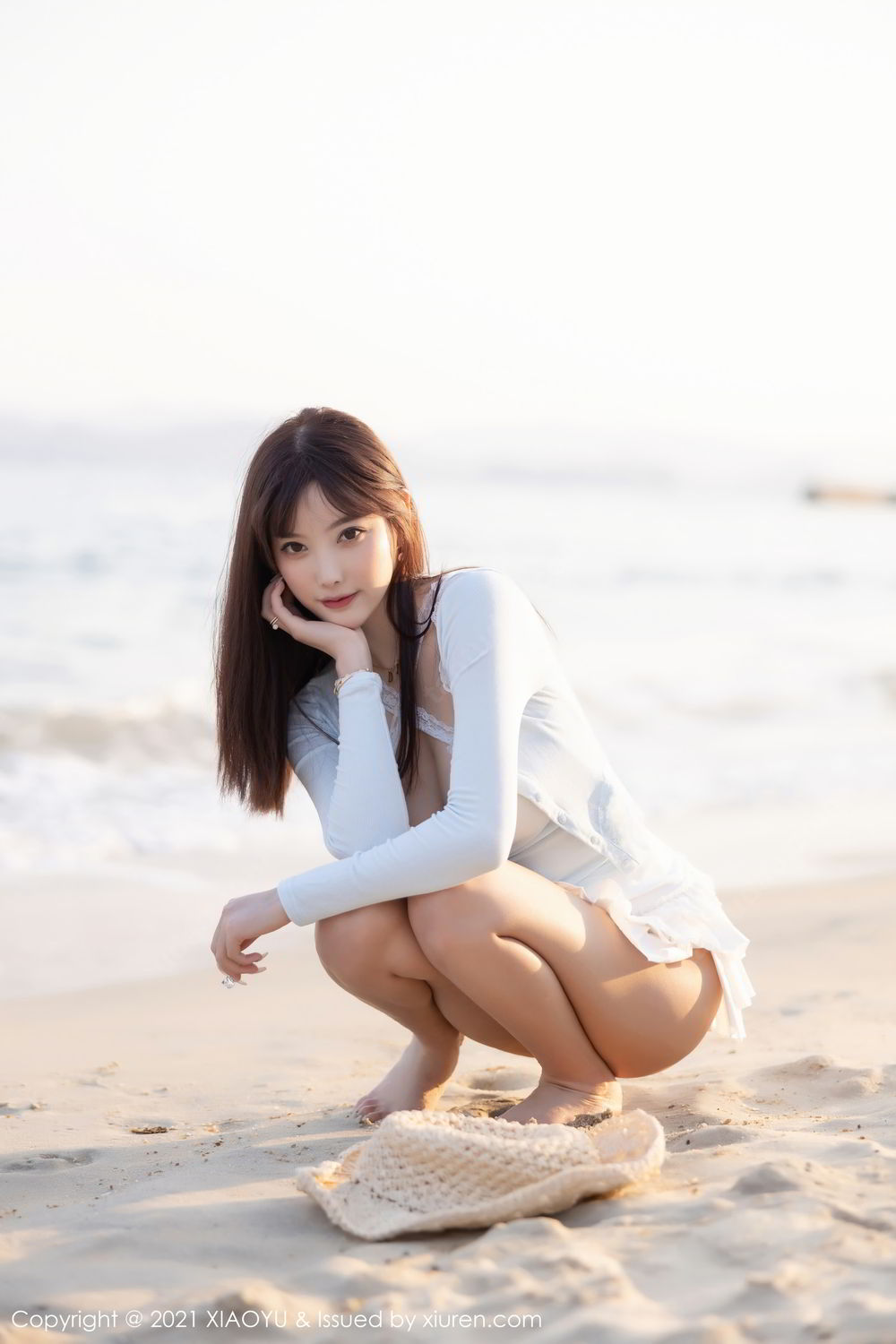 《语画界 杨晨晨 制服写真 VOL.562》第56张,模特杨晨晨,语画界,制服主题,全套99张