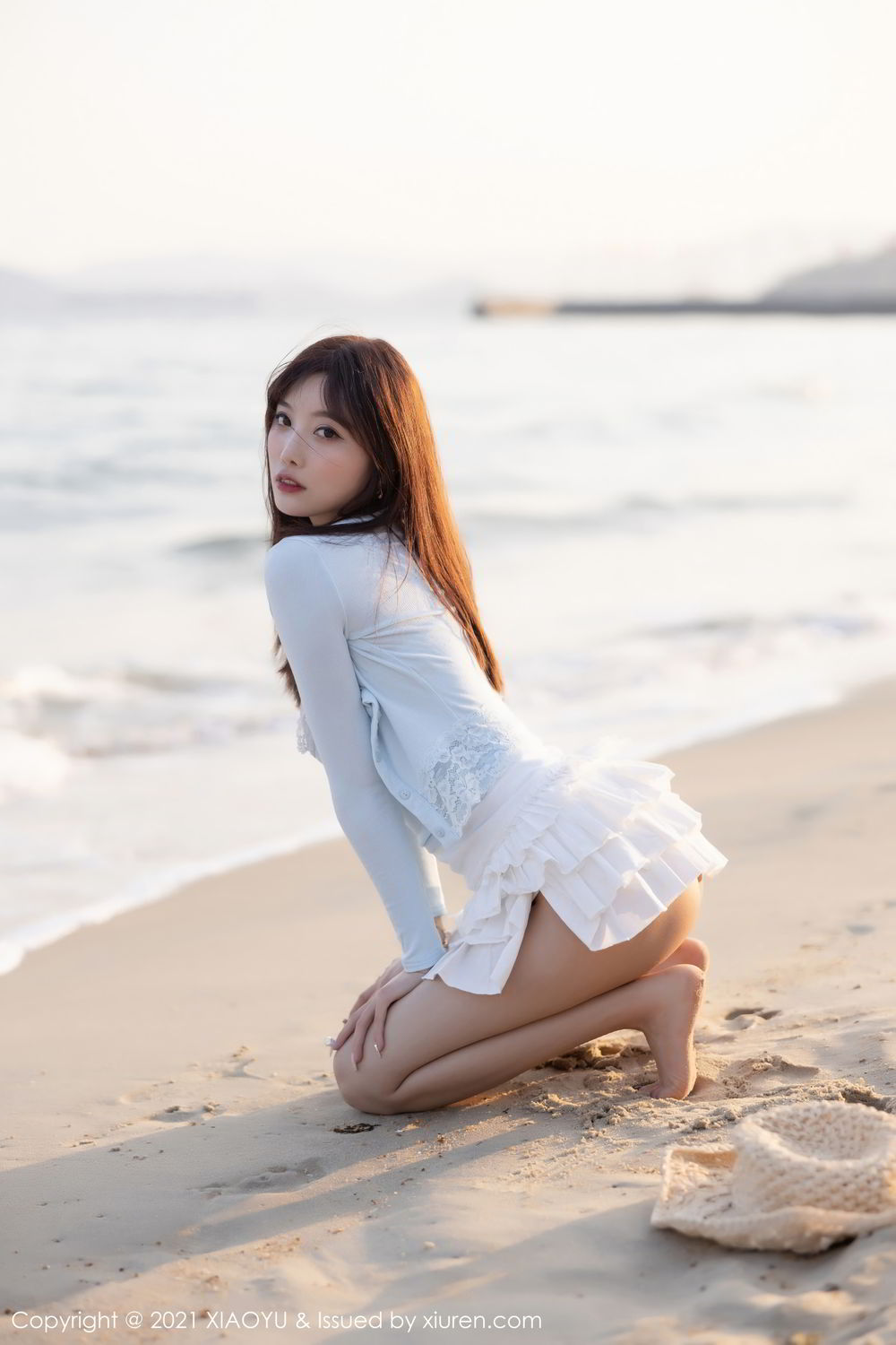 《语画界 杨晨晨 制服写真 VOL.562》第57张,模特杨晨晨,语画界,制服主题,全套99张