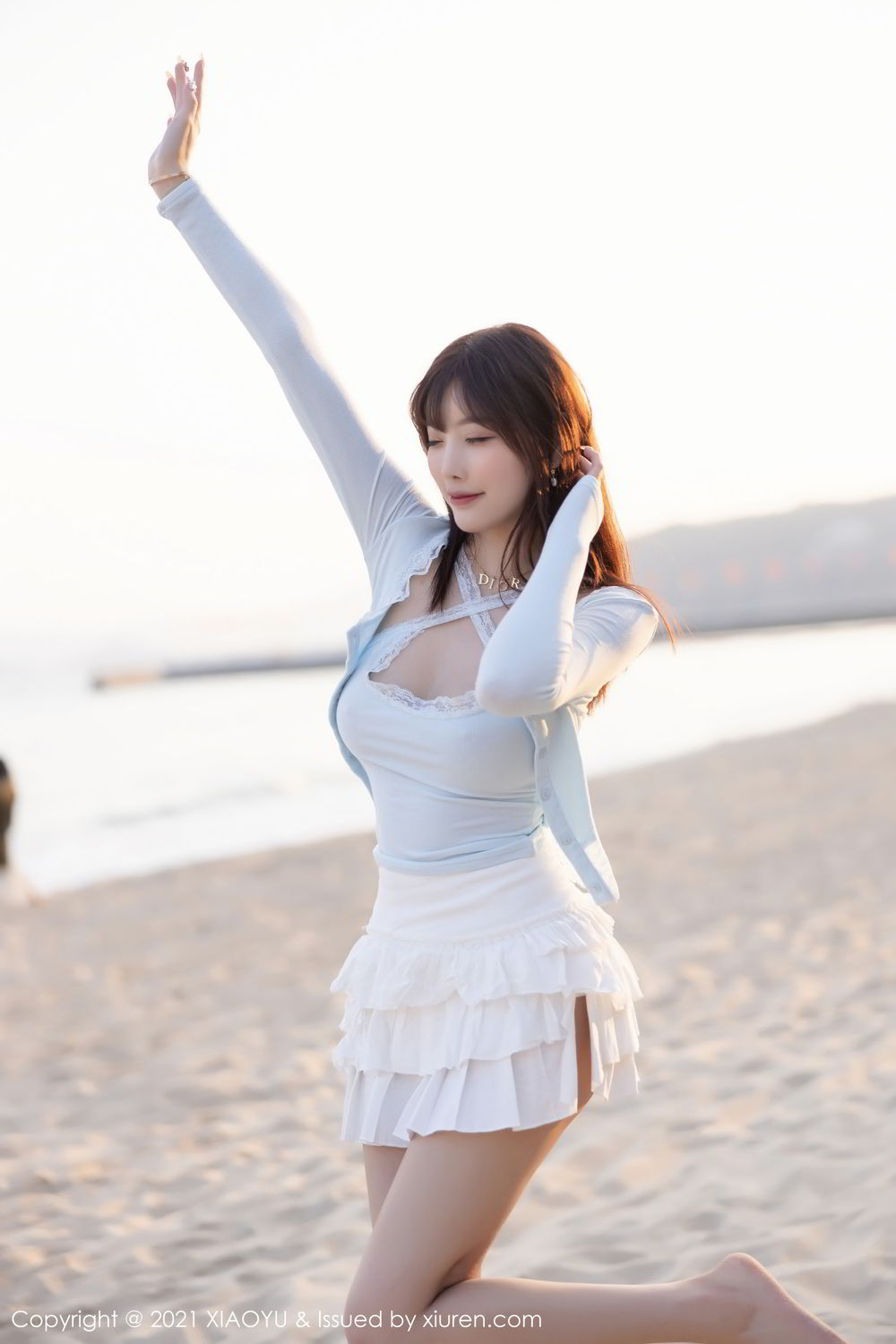 《语画界 杨晨晨 制服写真 VOL.562》第67张,模特杨晨晨,语画界,制服主题,全套99张