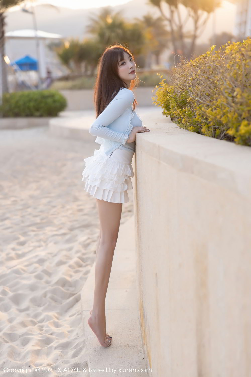 《语画界 杨晨晨 制服写真 VOL.562》第78张,模特杨晨晨,语画界,制服主题,全套99张