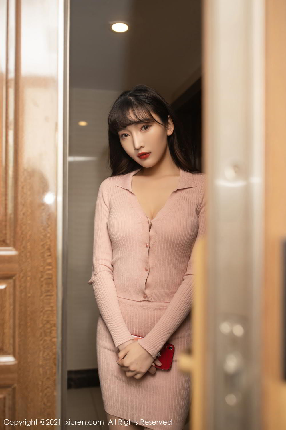 《陆萱萱(Lu Xuan Xuan) 制服写真》第8张,模特陆萱萱(Lu Xuan Xuan),制服主题,全套65张