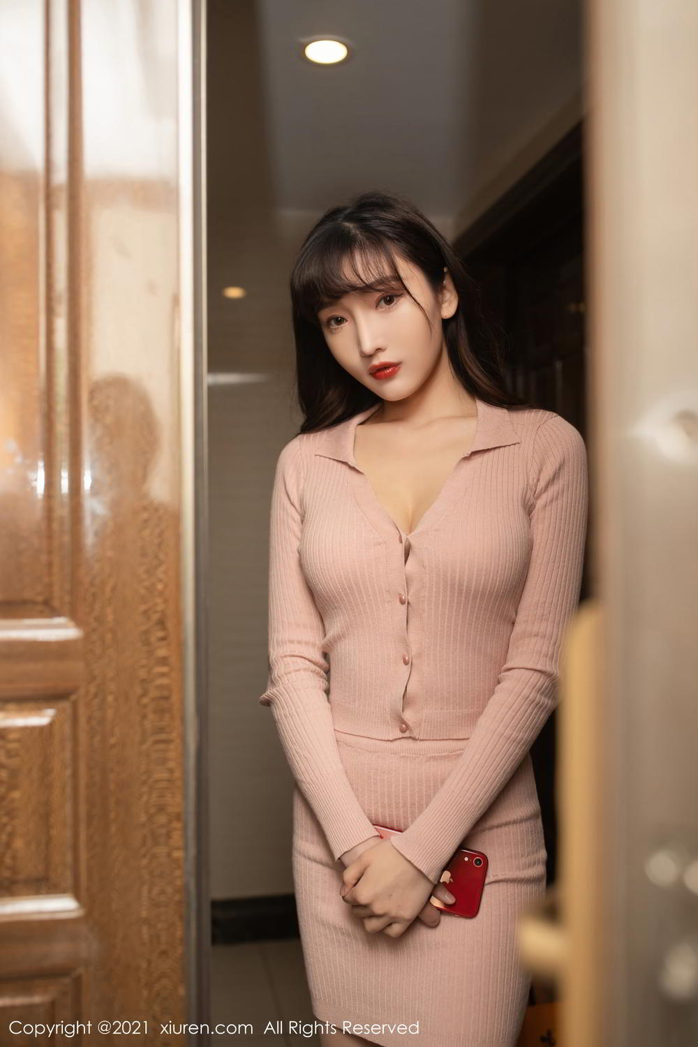 《陆萱萱(Lu Xuan Xuan) 制服写真》第9张,模特陆萱萱(Lu Xuan Xuan),制服主题,全套65张