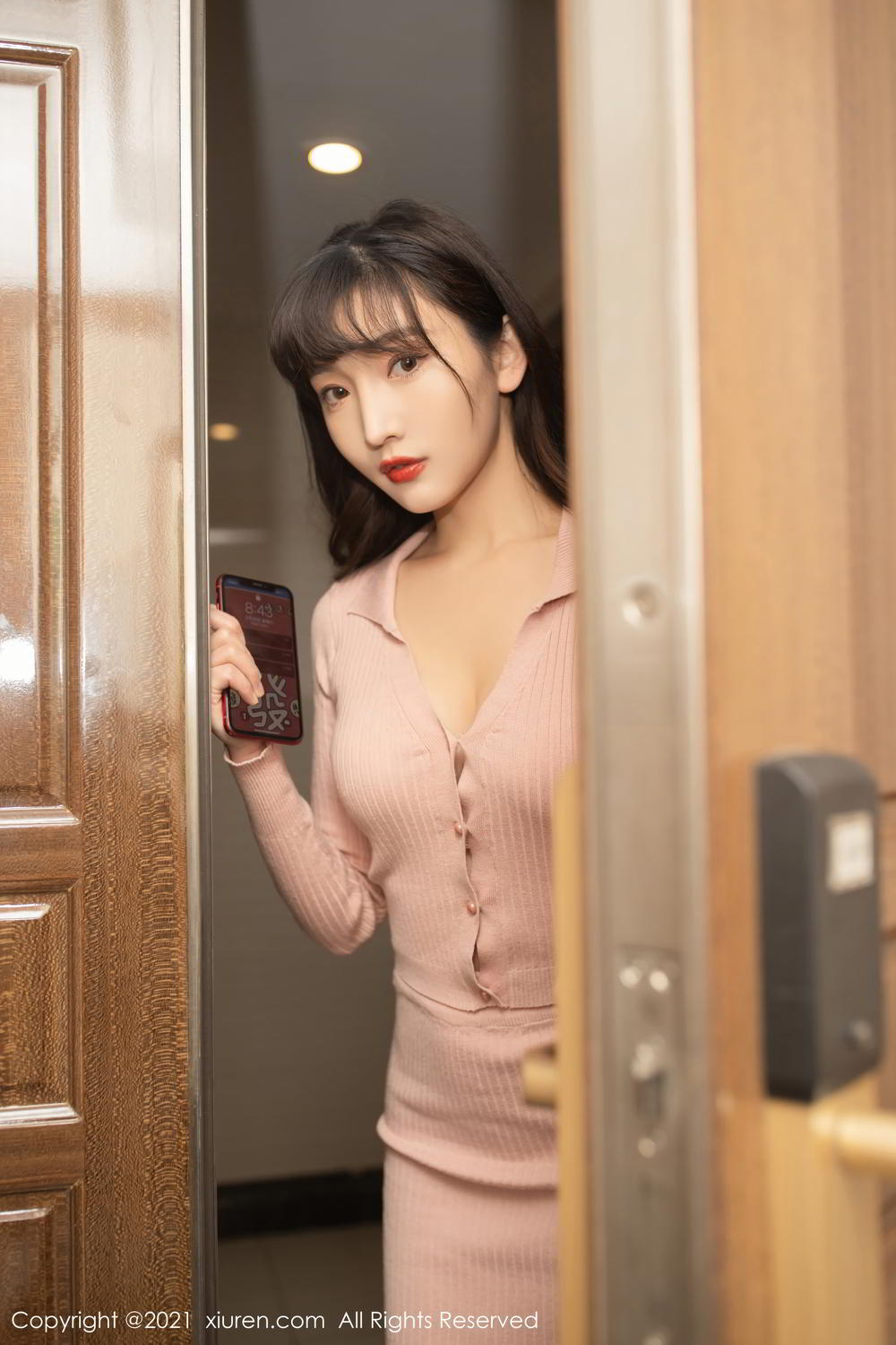 《陆萱萱(Lu Xuan Xuan) 制服写真》第10张,模特陆萱萱(Lu Xuan Xuan),制服主题,全套65张