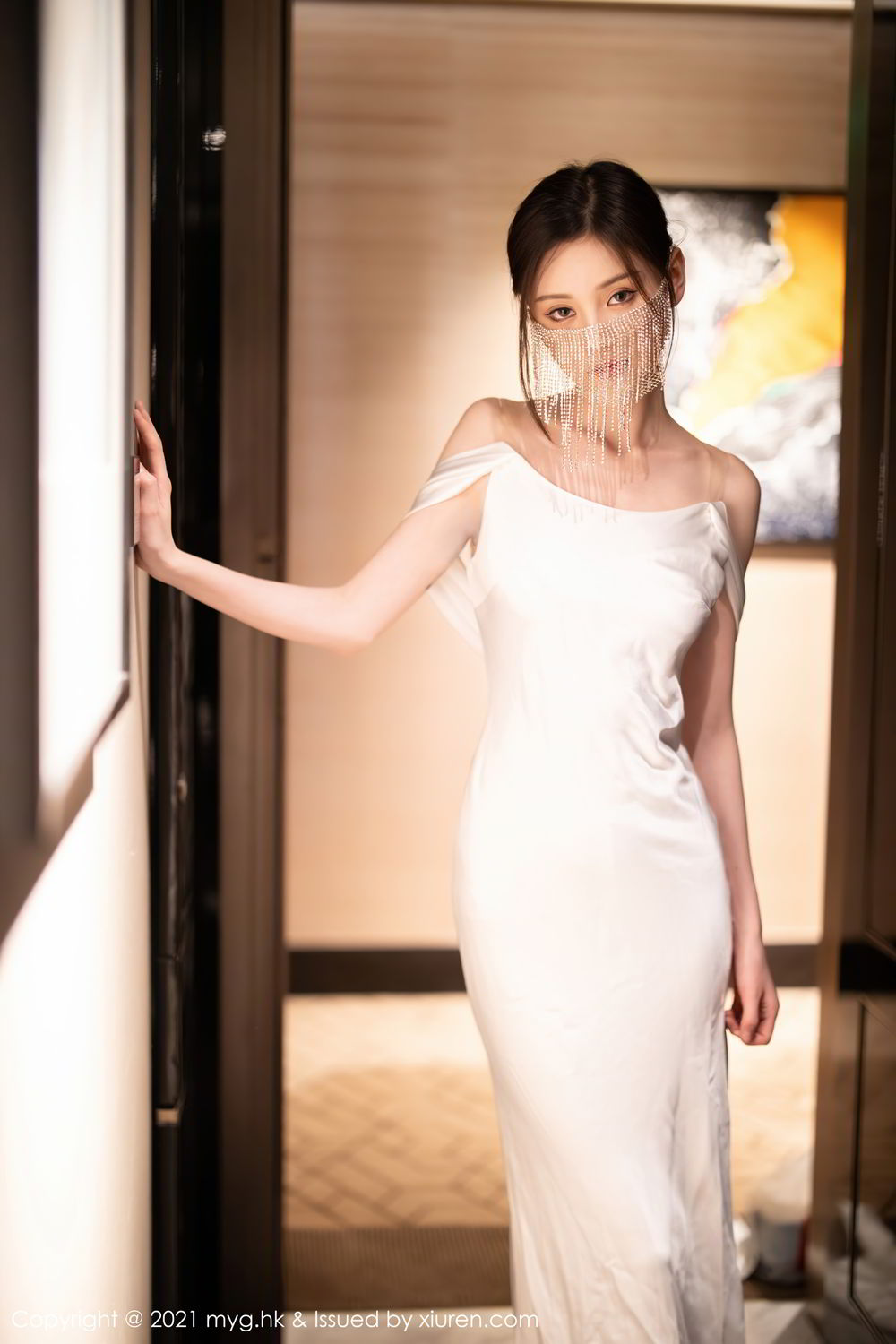 《秀人网 小夕juju(Xiao Xi Ju Ju)、李梓熙(zixibaby) 婚纱写真》第5张，模特小夕juju(Xiao Xi Ju Ju)、李梓熙(zixibaby)，秀人网，婚纱主题，全套83张
