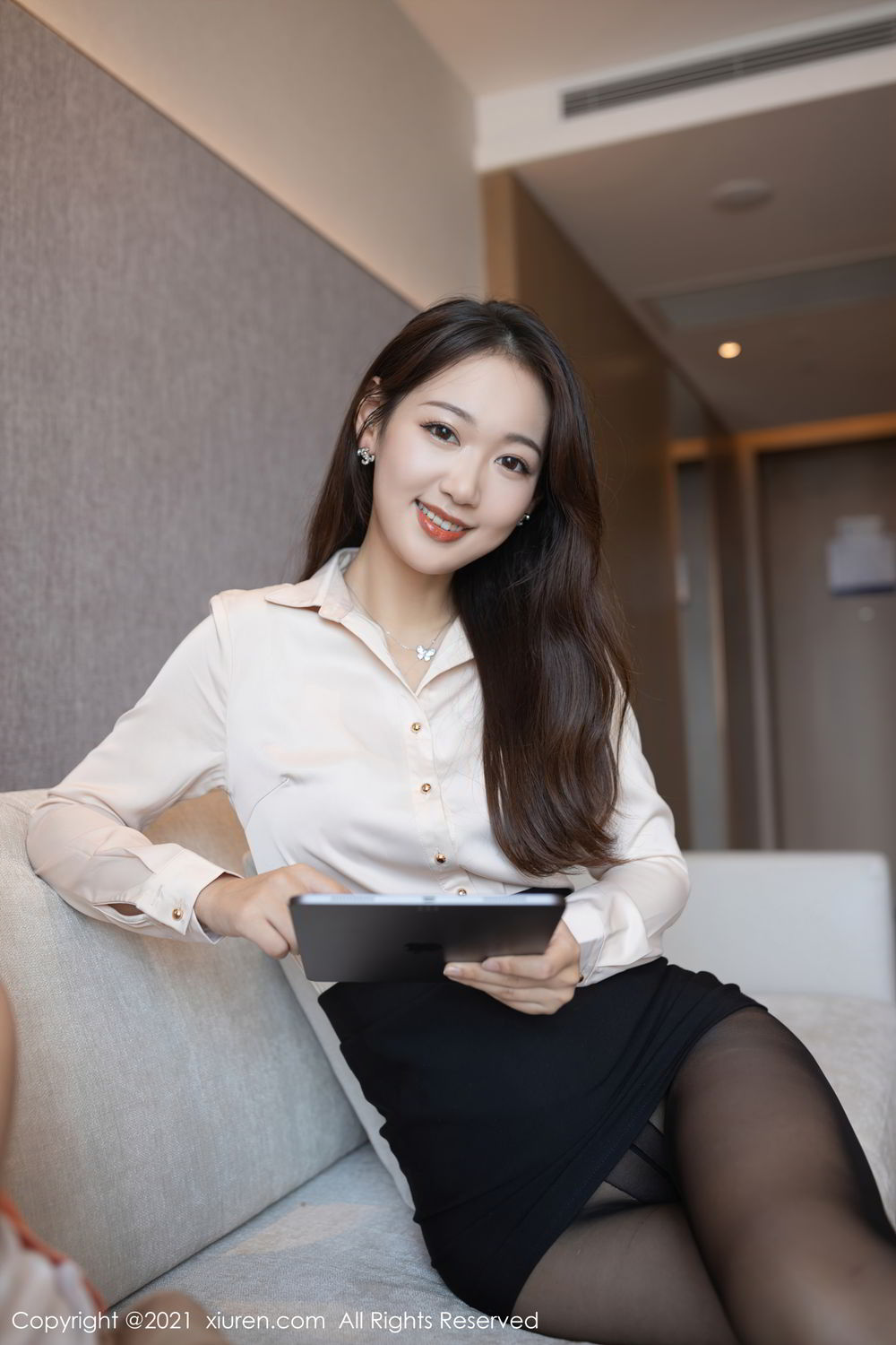 《唐安琪 黑丝写真》第9张,模特唐安琪,黑丝主题,全套78张