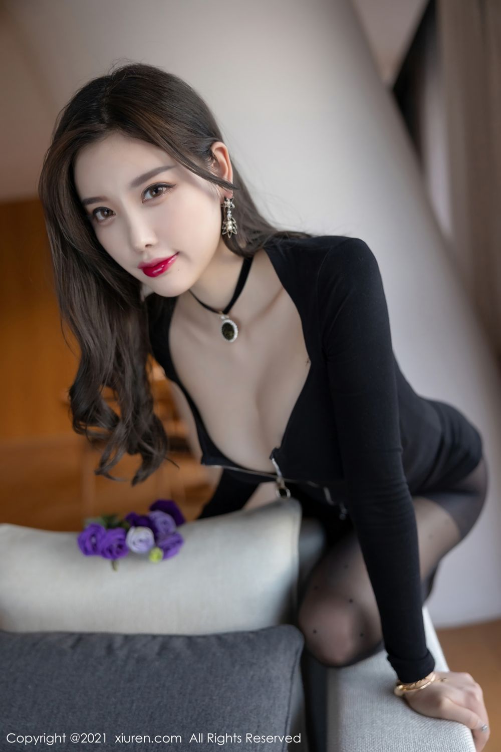 《杨晨晨 黑丝写真》第19张,模特杨晨晨,黑丝主题,全套87张