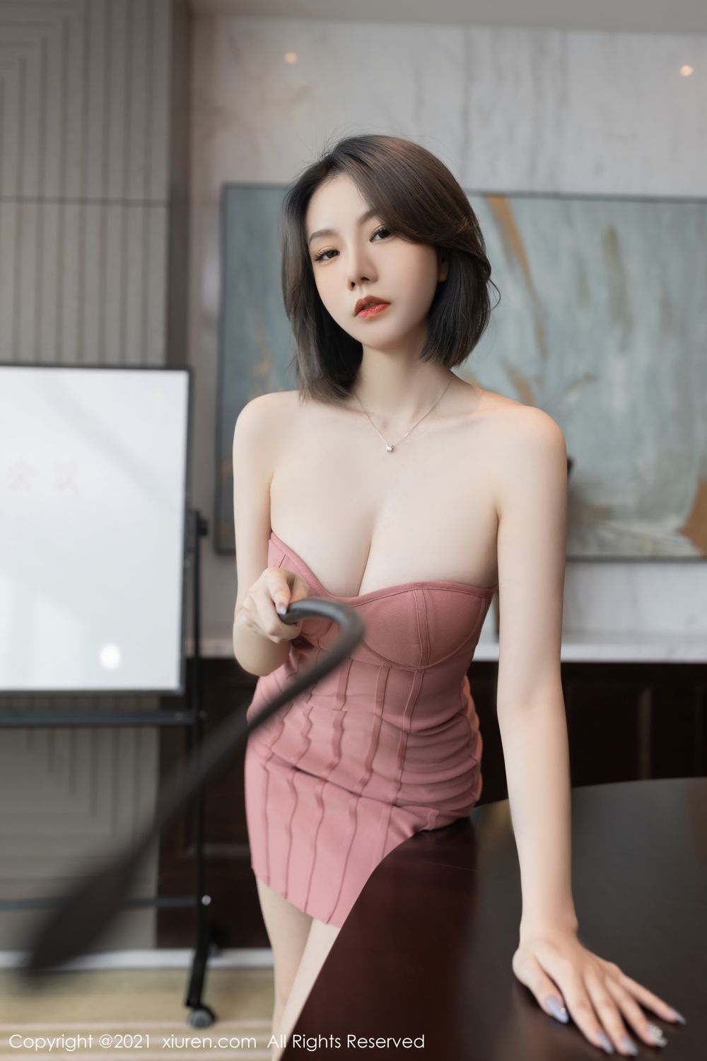 《安然Maleah(An Ran Maleah) 黑丝写真》第43张,模特安然Maleah(An Ran Maleah),黑丝主题,全套81张