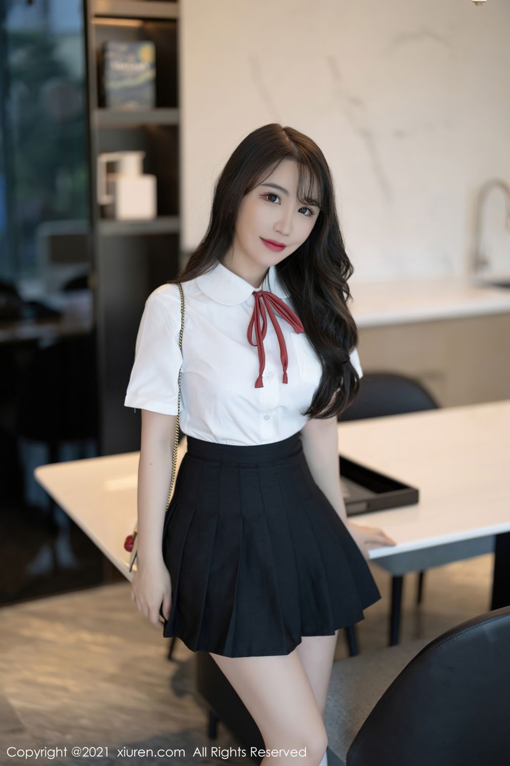 《谢芷馨(Sindy) 制服写真》第2张,模特谢芷馨(Sindy),制服主题,全套60张