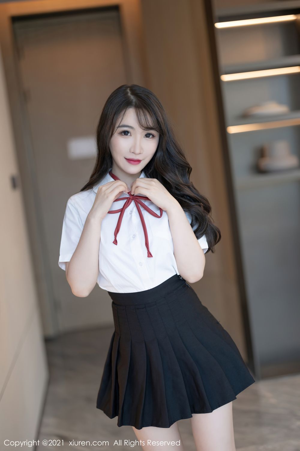 《谢芷馨(Sindy) 制服写真》第9张,模特谢芷馨(Sindy),制服主题,全套60张
