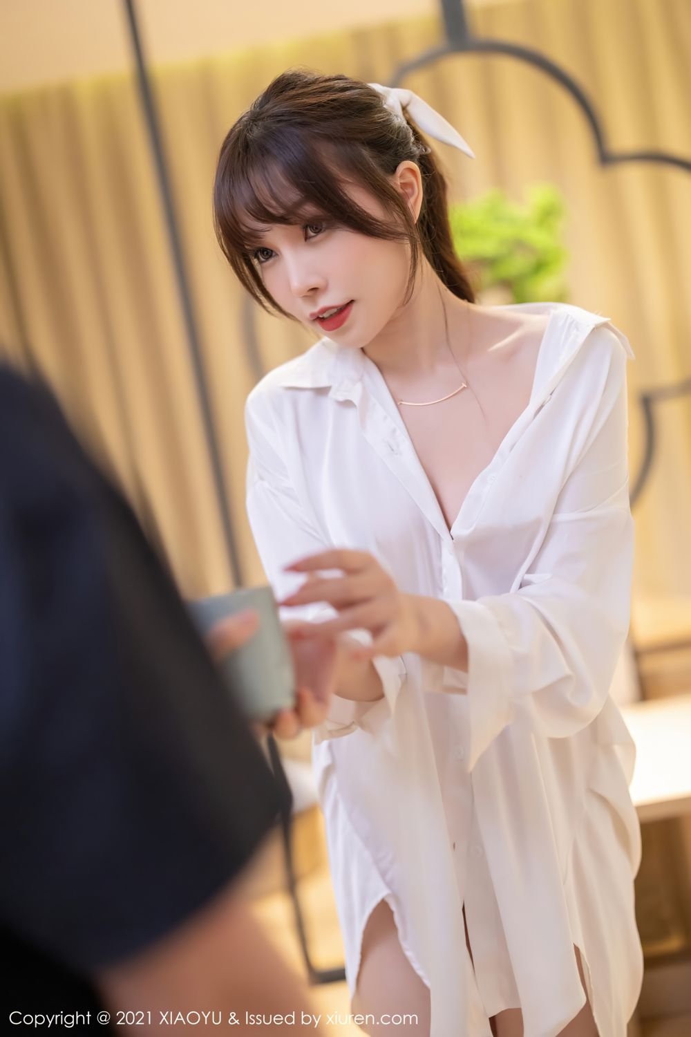 《语画界 芝芝Booty 制服写真 VOL.625》第67张,模特芝芝Booty,语画界,制服主题,全套95张