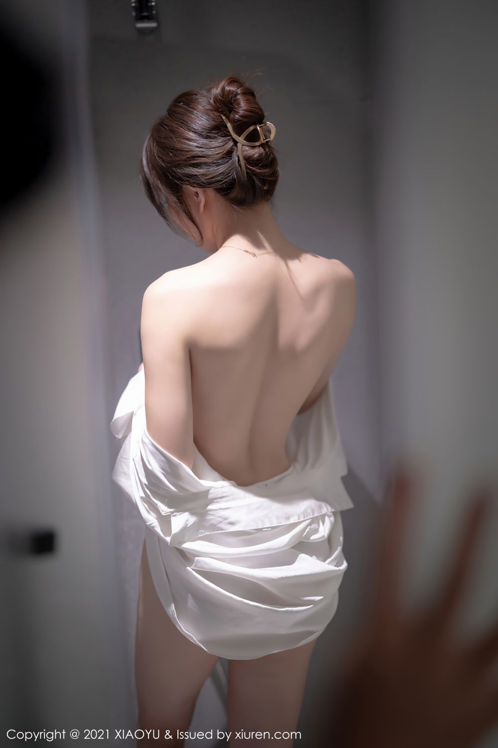《语画界 芝芝Booty 制服写真 VOL.625》第79张,模特芝芝Booty,语画界,制服主题,全套95张