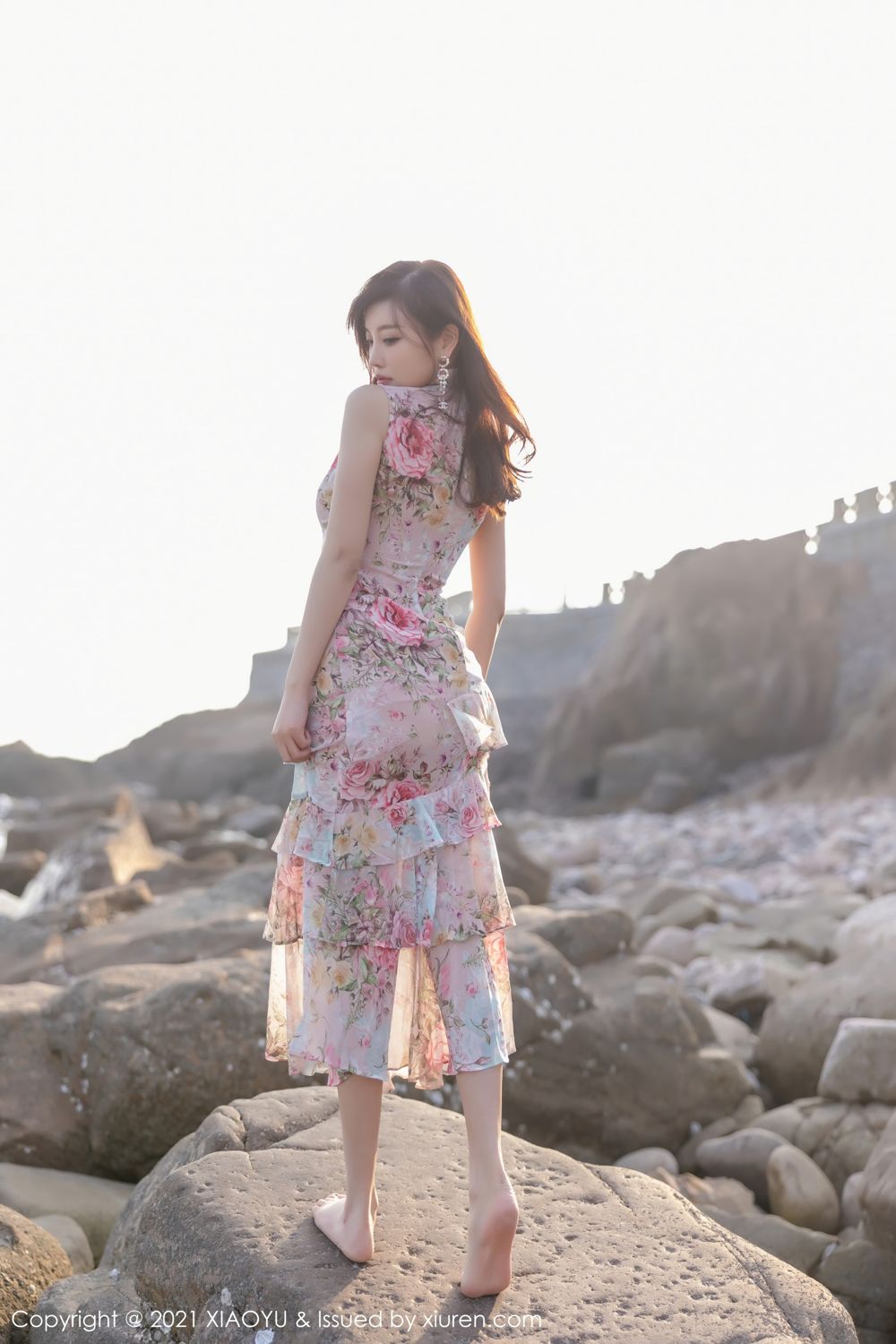 《语画界 杨晨晨 制服写真 VOL.650》第7张,模特杨晨晨,语画界,制服主题,全套79张