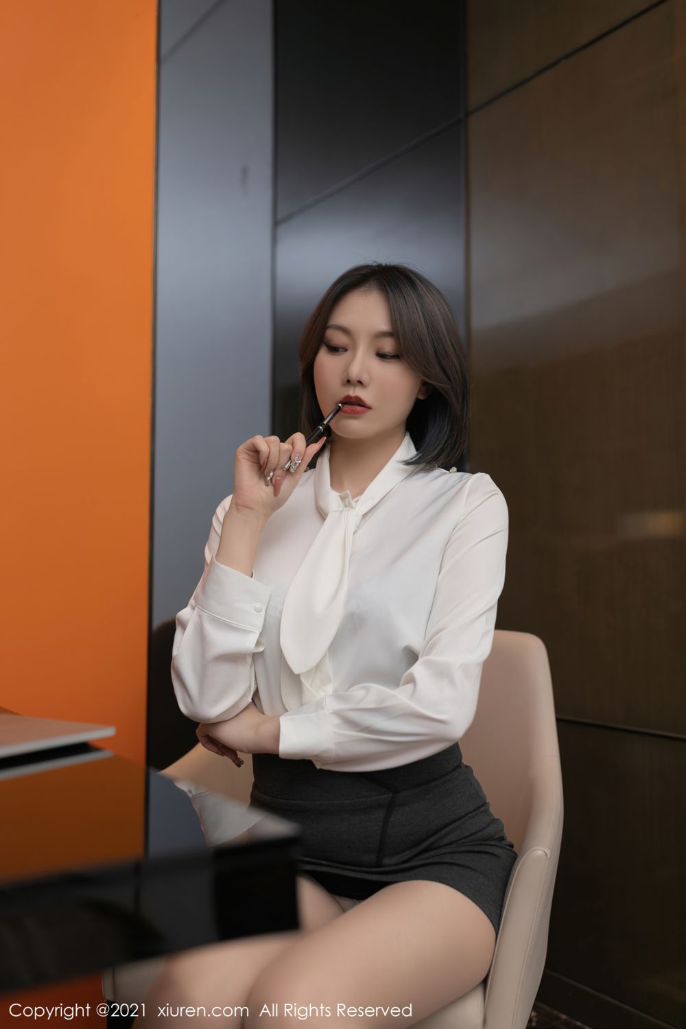 《秀人网 可乐Vicky 高清写真 No.4073》第6张,模特可乐Vicky,秀人网,全套61张