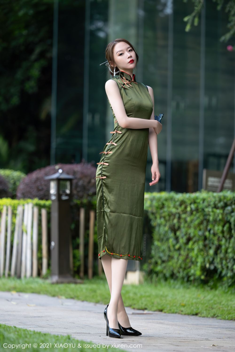《语画界 梦心玥(Candice) 制服写真 VOL.637》第2张,模特梦心玥(Candice),语画界,制服主题,全套87张