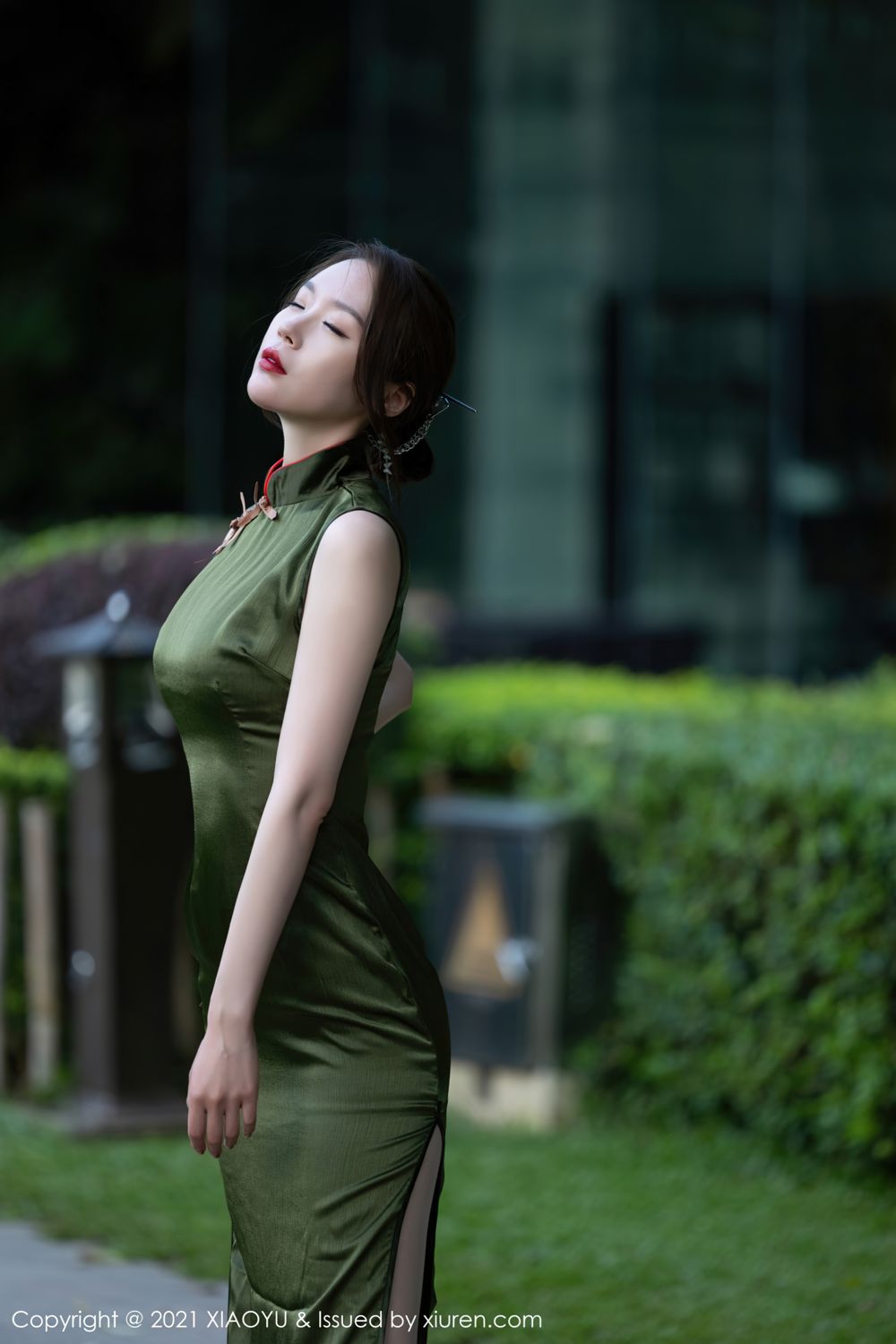 《语画界 梦心玥(Candice) 制服写真 VOL.637》第4张,模特梦心玥(Candice),语画界,制服主题,全套87张