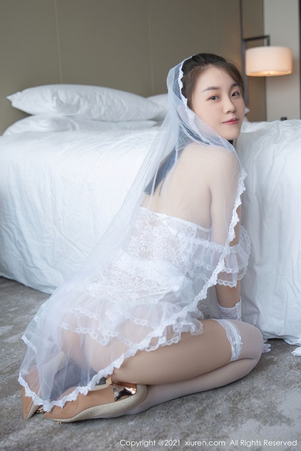 《秀人网 一颗甜蛋黄a(Yi Ke Tian Dan Huang) 婚纱写真 No.4119》第41张,模特一颗甜蛋黄a(Yi Ke Tian Dan Huang),秀人网,婚纱主题,全套60张