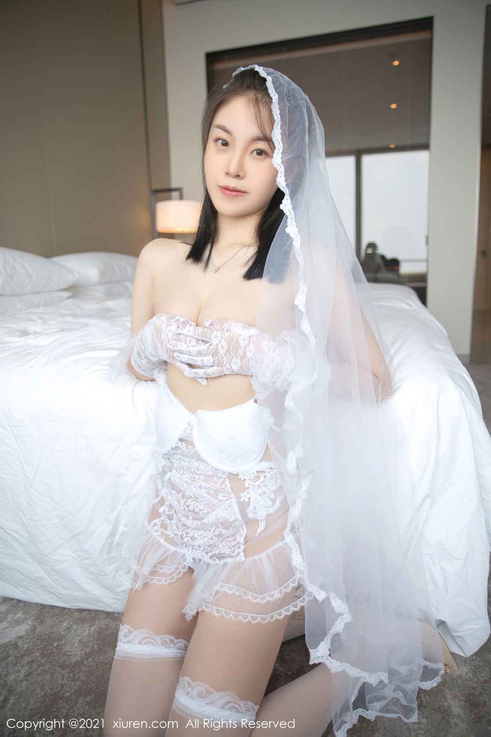 《秀人网 一颗甜蛋黄a(Yi Ke Tian Dan Huang) 婚纱写真 No.4119》第43张,模特一颗甜蛋黄a(Yi Ke Tian Dan Huang),秀人网,婚纱主题,全套60张