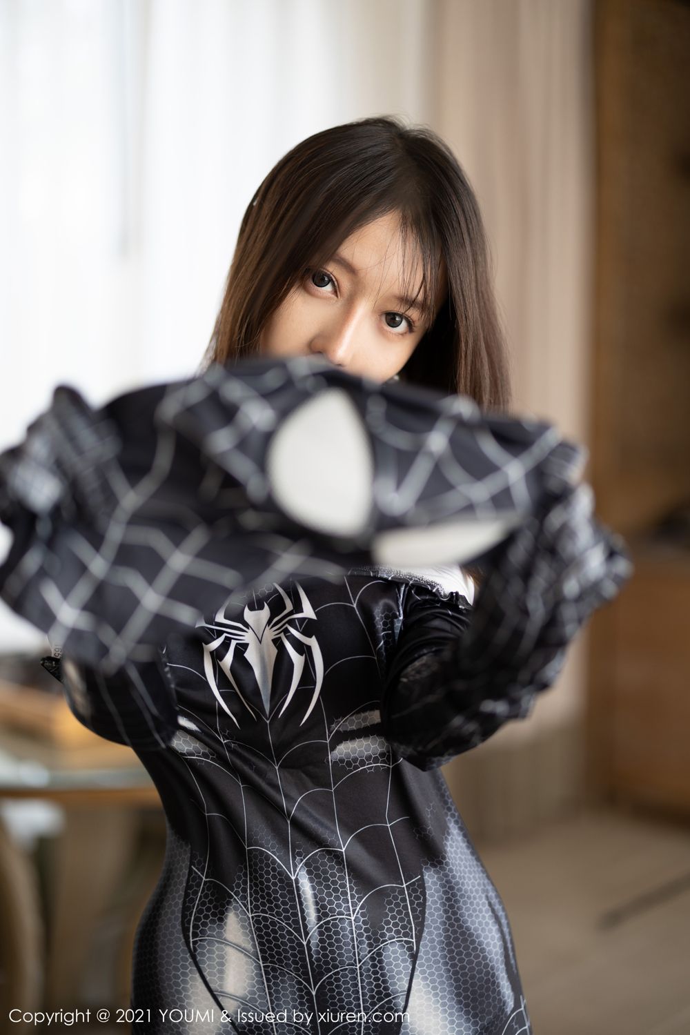 《尤蜜荟 玥儿玥(Yue Er Yue) 制服写真 VOL.702》第50张，模特玥儿玥(Yue Er Yue)，尤蜜荟，制服主题，全套53张