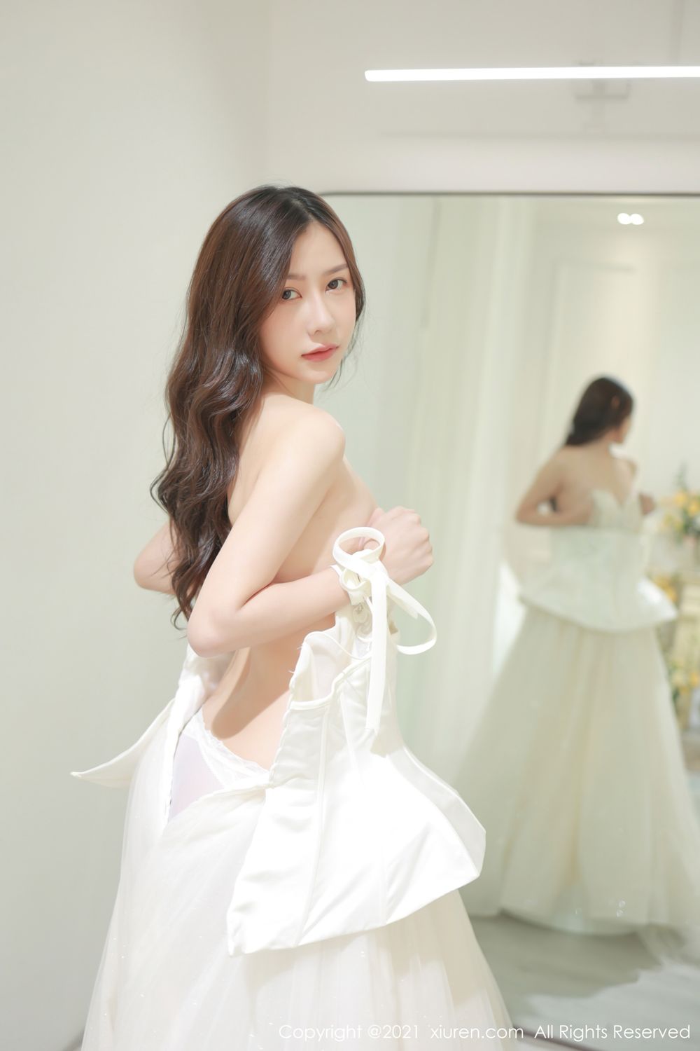 《秀人网 尹甜甜(Yi Tian Tian) 婚纱写真 No.4170》第14张,模特尹甜甜(Yi Tian Tian),秀人网,婚纱主题,全套55张