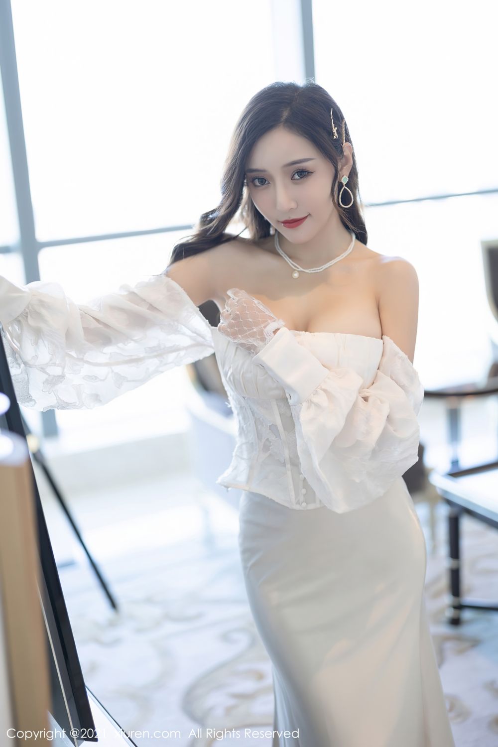 《秀人网 王馨瑶(Yanni) 黑丝写真 No.4136》第5张,模特王馨瑶(Yanni),秀人网,黑丝主题,全套97张