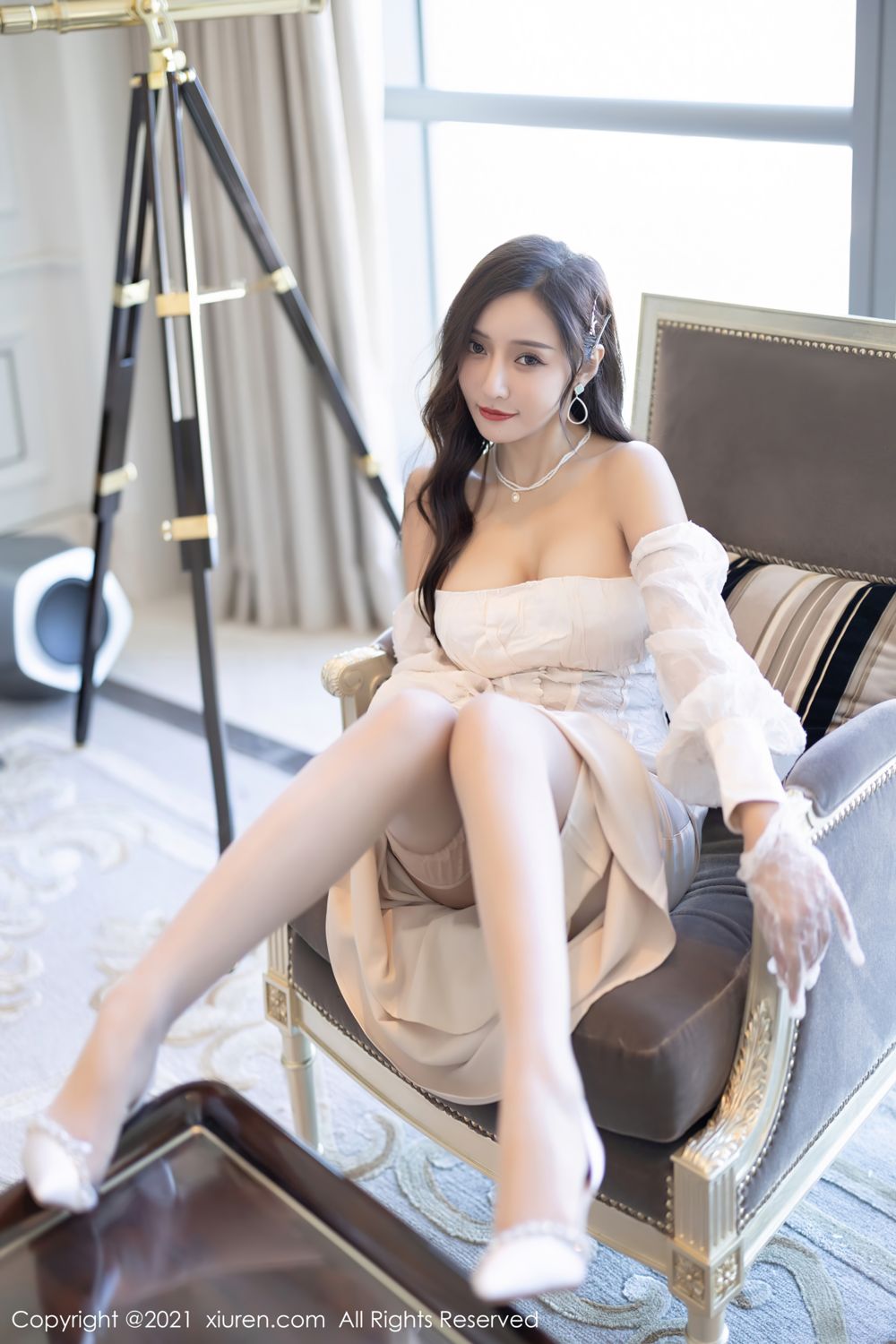 《秀人网 王馨瑶(Yanni) 黑丝写真 No.4136》第18张,模特王馨瑶(Yanni),秀人网,黑丝主题,全套97张