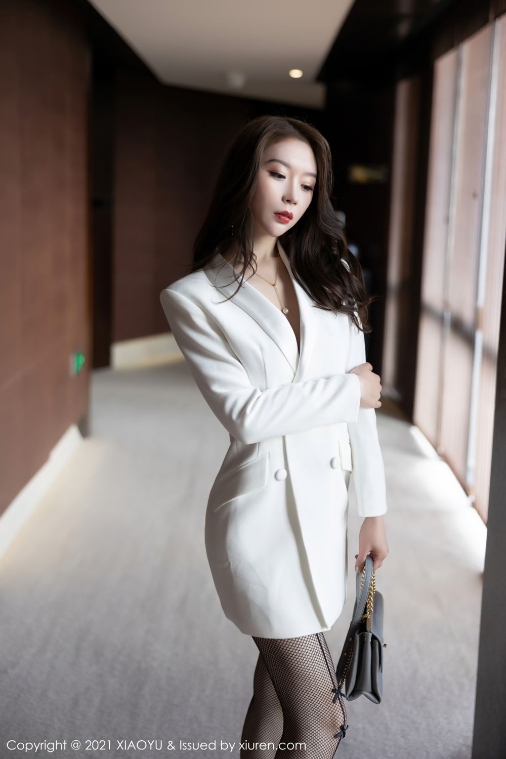 《语画界 梦心玥(Candice) 制服写真 VOL.646》第4张，模特梦心玥(Candice)，语画界，制服主题，全套90张