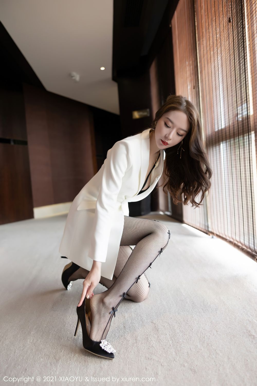 《语画界 梦心玥(Candice) 制服写真 VOL.646》第8张,模特梦心玥(Candice),语画界,制服主题,全套90张