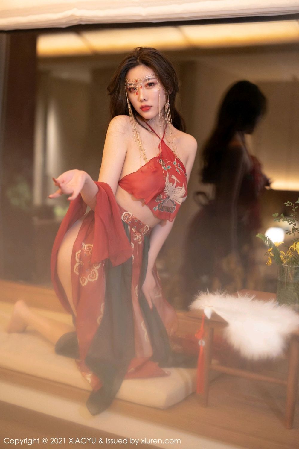 《语画界 鱼子酱fish(Yu Zi Jiang Fish) 制服写真 VOL.688》第15张,模特鱼子酱fish(Yu Zi Jiang Fish),语画界,制服主题,全套83张