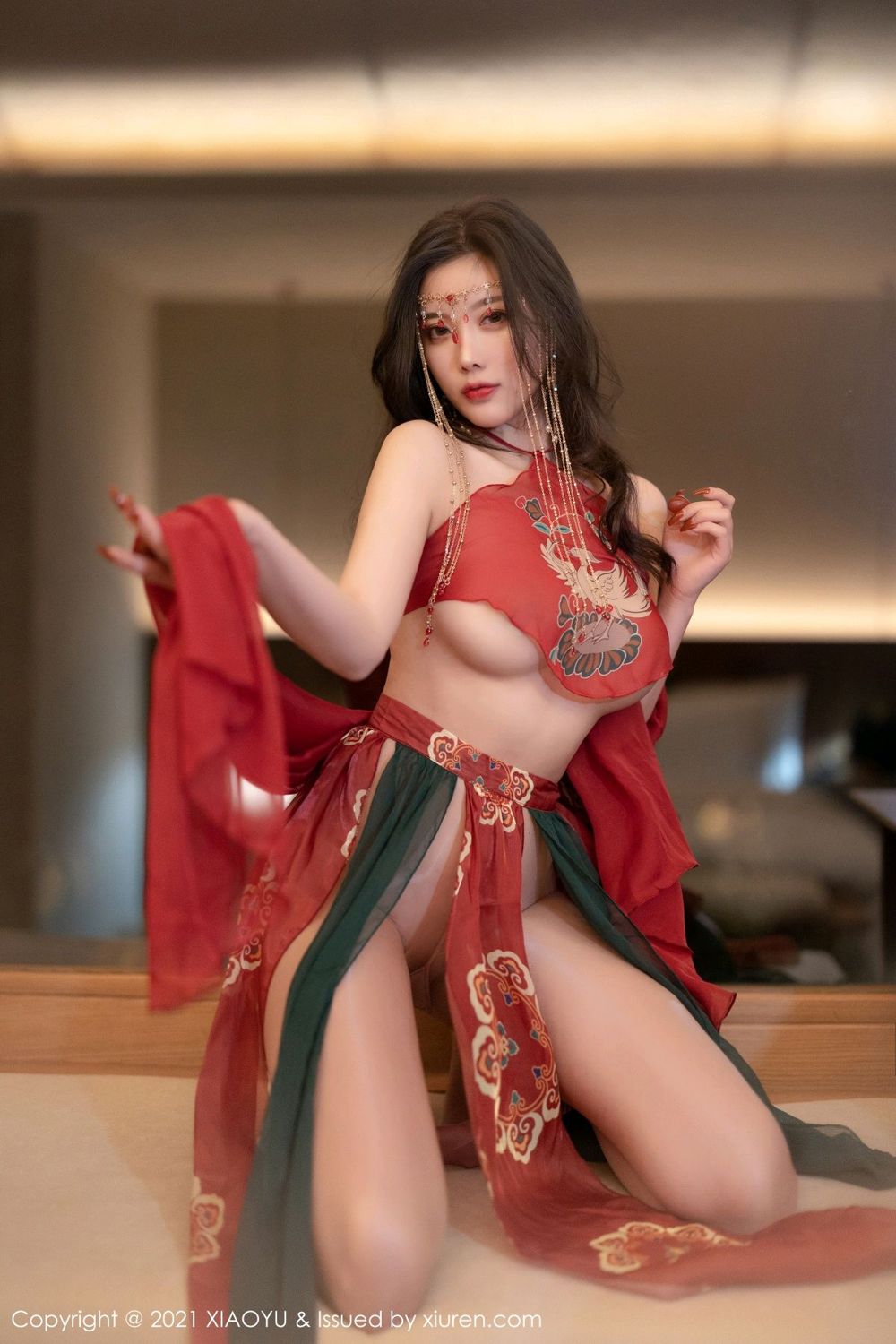 《语画界 鱼子酱fish(Yu Zi Jiang Fish) 制服写真 VOL.688》第26张,模特鱼子酱fish(Yu Zi Jiang Fish),语画界,制服主题,全套83张