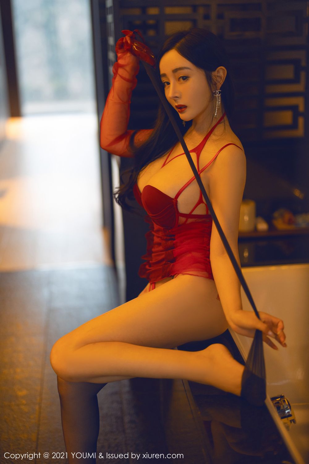 《尤蜜荟 允薾(Yun Er) 制服写真 VOL.711》第44张,模特允薾(Yun Er),尤蜜荟,制服主题,全套70张