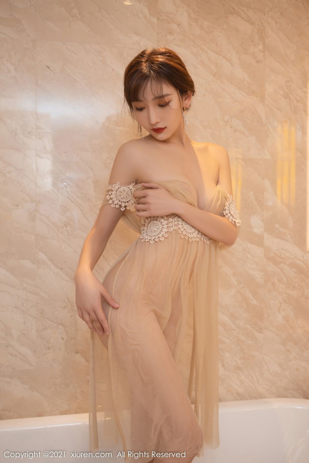 《秀人网 陆萱萱(Lu Xuan Xuan) 湿身写真 No.4347》第86张,模特陆萱萱(Lu Xuan Xuan),秀人网,湿身主题,全套87张