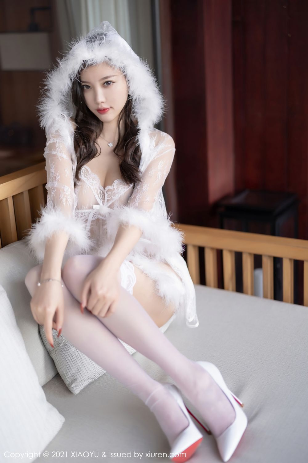 《语画界 杨晨晨 制服写真 VOL.680》第23张,模特杨晨晨,语画界,制服主题,全套69张