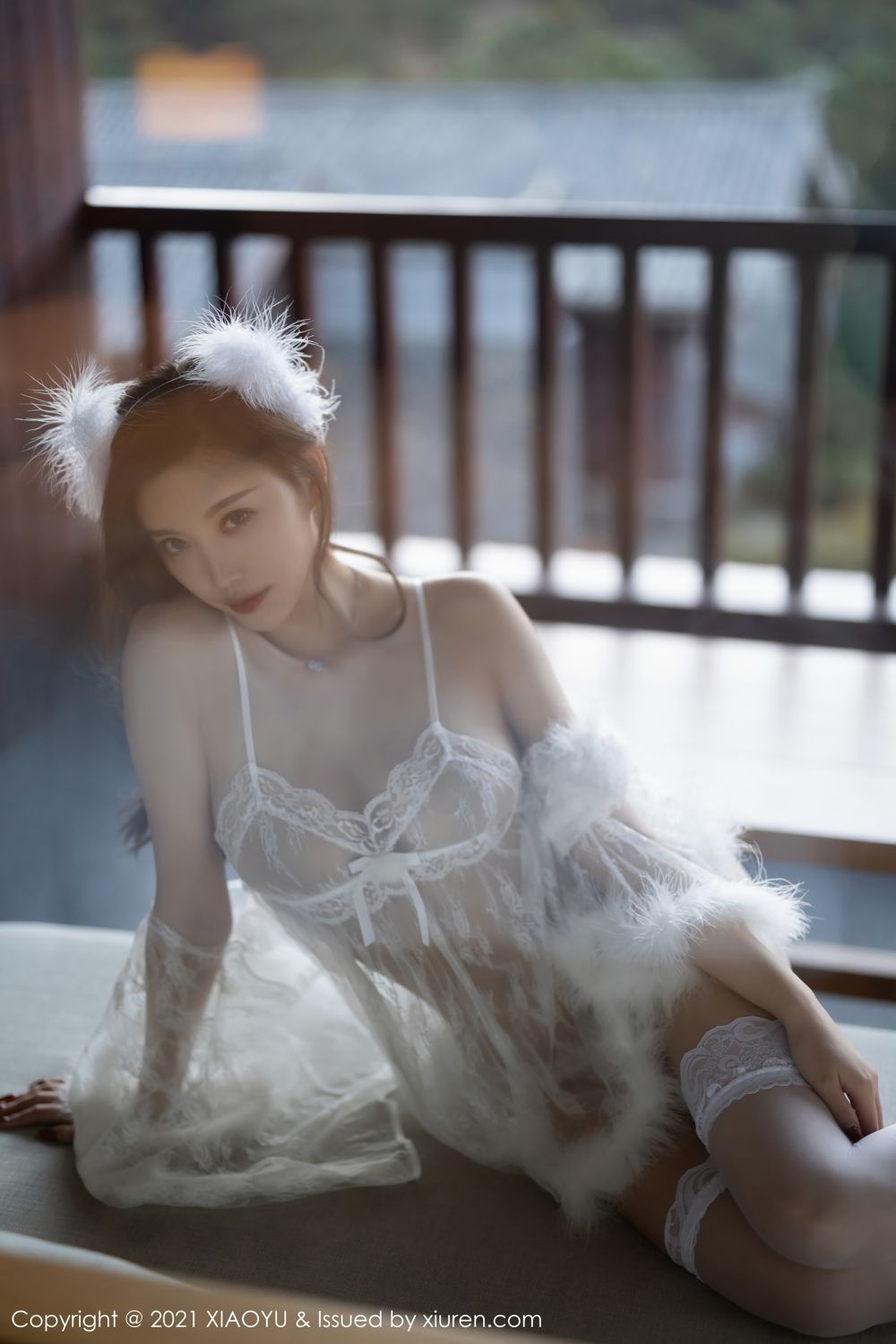 《语画界 杨晨晨 制服写真 VOL.680》第34张，模特杨晨晨，语画界，制服主题，全套69张