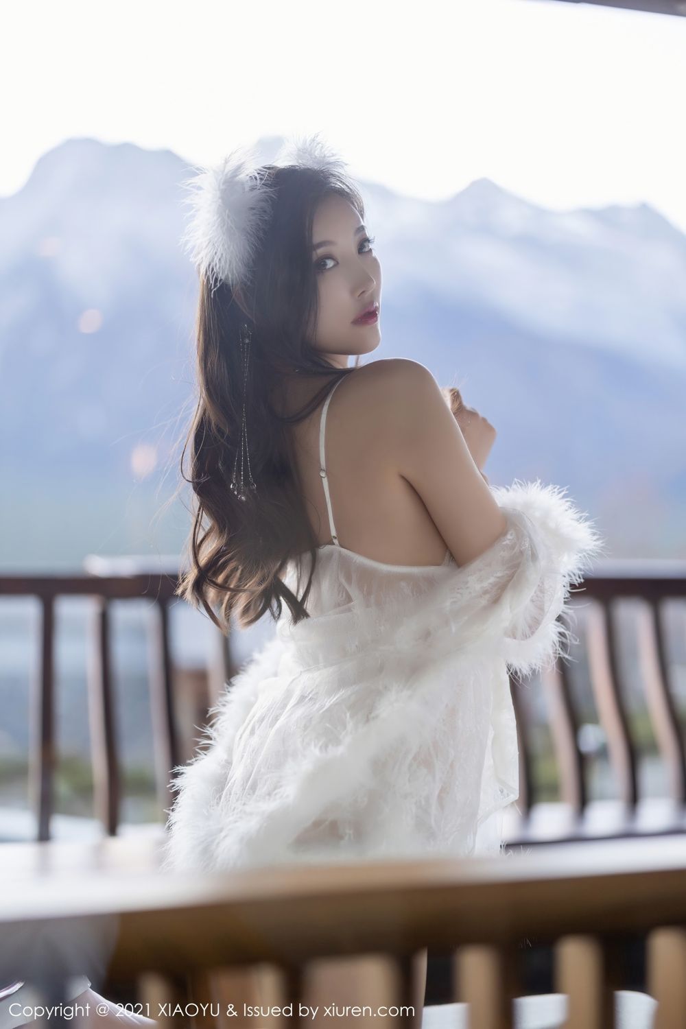 《语画界 杨晨晨 制服写真 VOL.680》第37张,模特杨晨晨,语画界,制服主题,全套69张