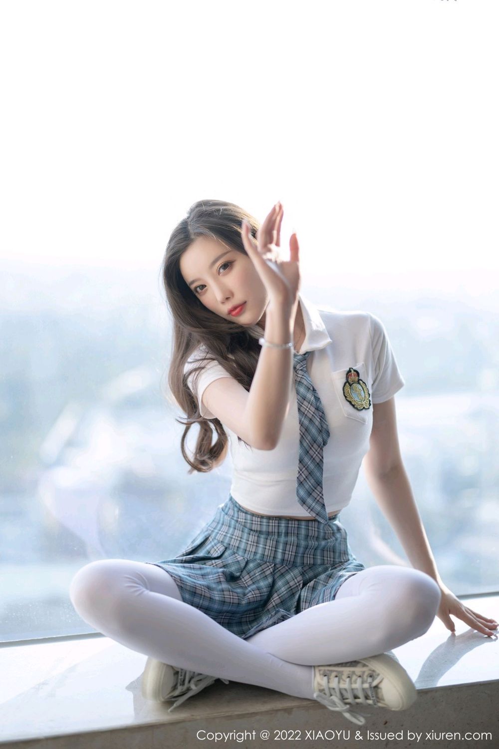 《语画界 杨晨晨 制服写真 VOL.692》第37张，模特杨晨晨，语画界，制服主题，全套100张