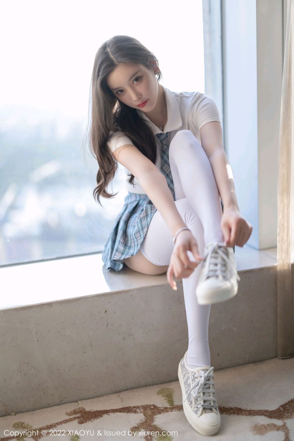 《语画界 杨晨晨 制服写真 VOL.692》第41张,模特杨晨晨,语画界,制服主题,全套100张