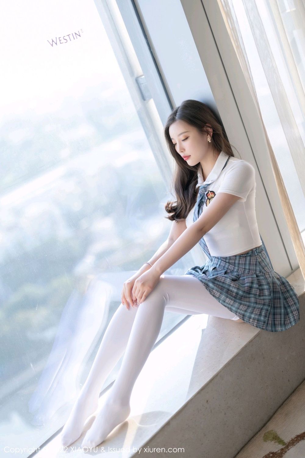 《语画界 杨晨晨 制服写真 VOL.692》第42张,模特杨晨晨,语画界,制服主题,全套100张