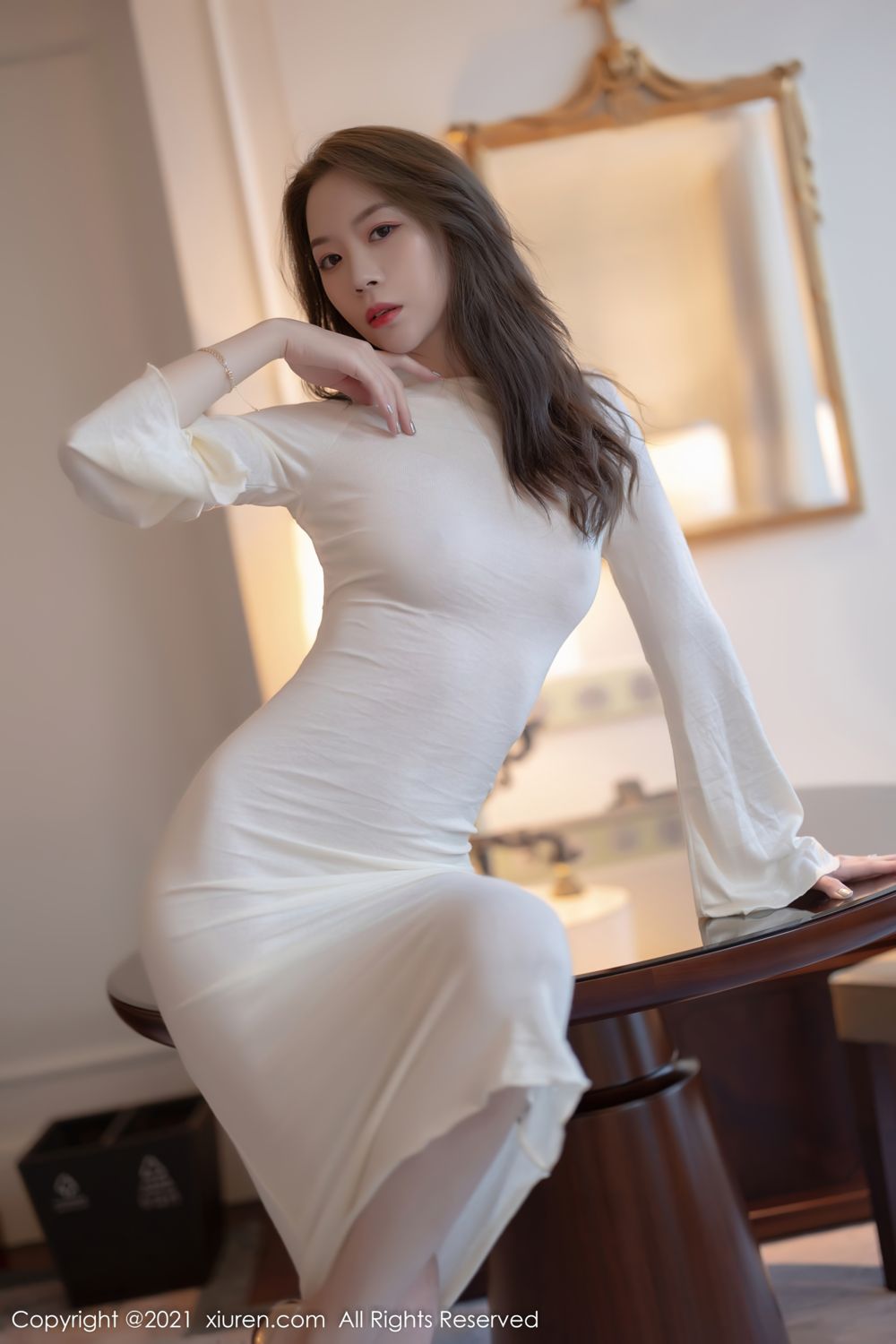 《秀人网 梦心玥(Candice) 美腿写真 No.4307》第11张,模特梦心玥(Candice),秀人网,美腿主题,全套94张