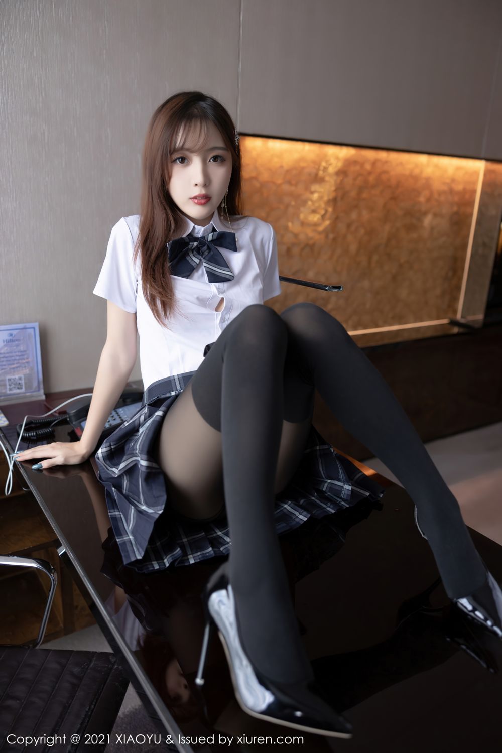 《语画界 林星阑(Lin Xing Lan) 制服写真 VOL.667》第23张,模特林星阑(Lin Xing Lan),语画界,制服主题,全套100张