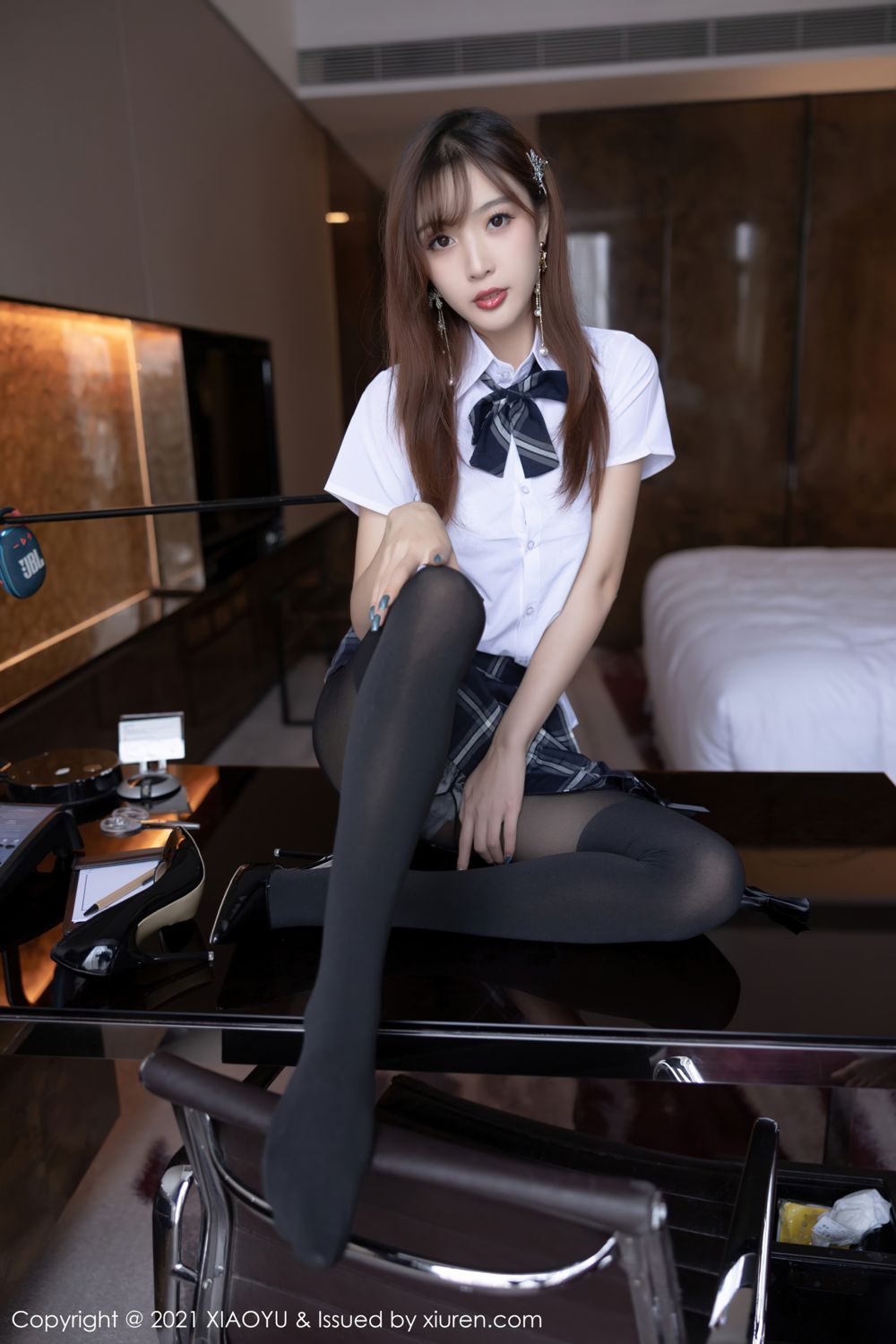 《语画界 林星阑(Lin Xing Lan) 制服写真 VOL.667》第33张,模特林星阑(Lin Xing Lan),语画界,制服主题,全套100张