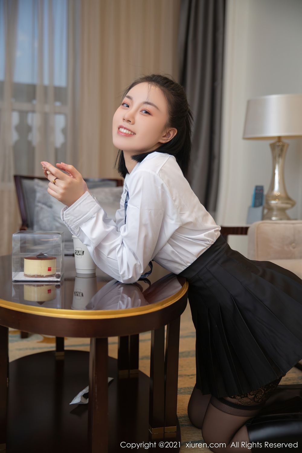 《秀人网 一颗甜蛋黄a(Yi Ke Tian Dan Huang) 黑丝写真 No.4364》第14张,模特一颗甜蛋黄a(Yi Ke Tian Dan Huang),秀人网,黑丝主题,全套78张