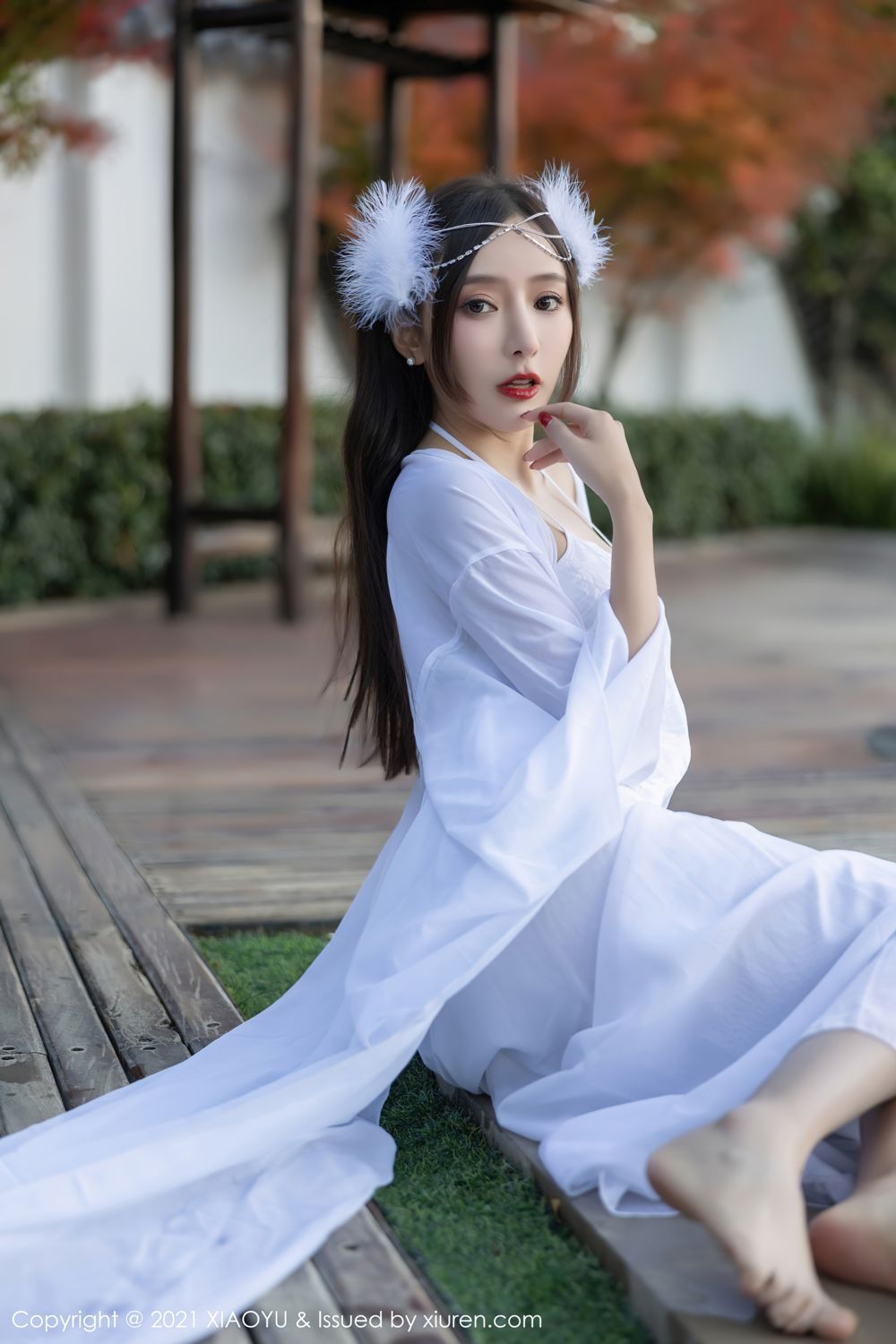《语画界 王馨瑶(Yanni) 制服写真 VOL.672》第8张，模特王馨瑶(Yanni)，语画界，制服主题，全套71张