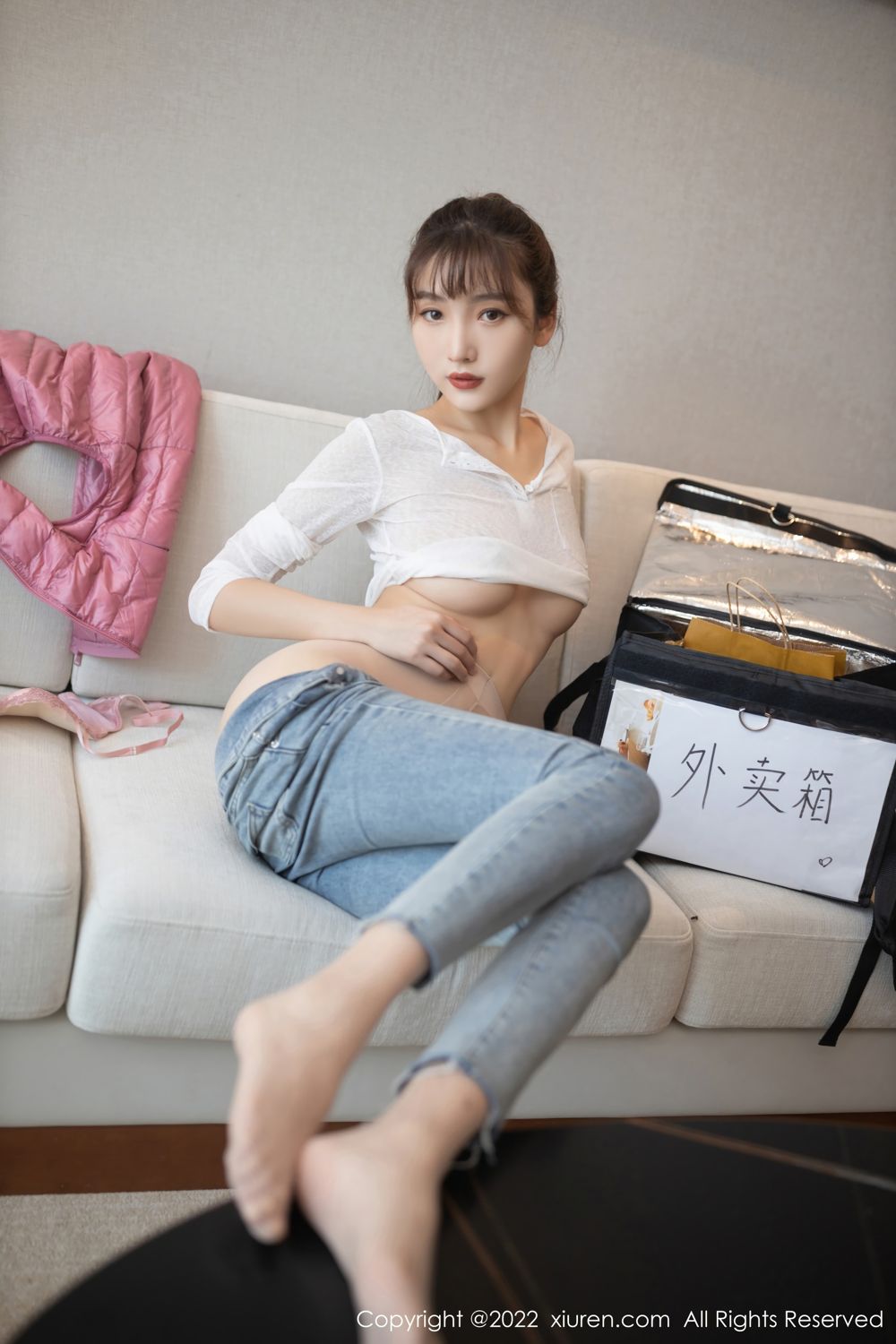 《秀人网 陆萱萱(Lu Xuan Xuan) 内衣写真 No.4493》第35张，模特陆萱萱(Lu Xuan Xuan)，秀人网，内衣主题，全套91张