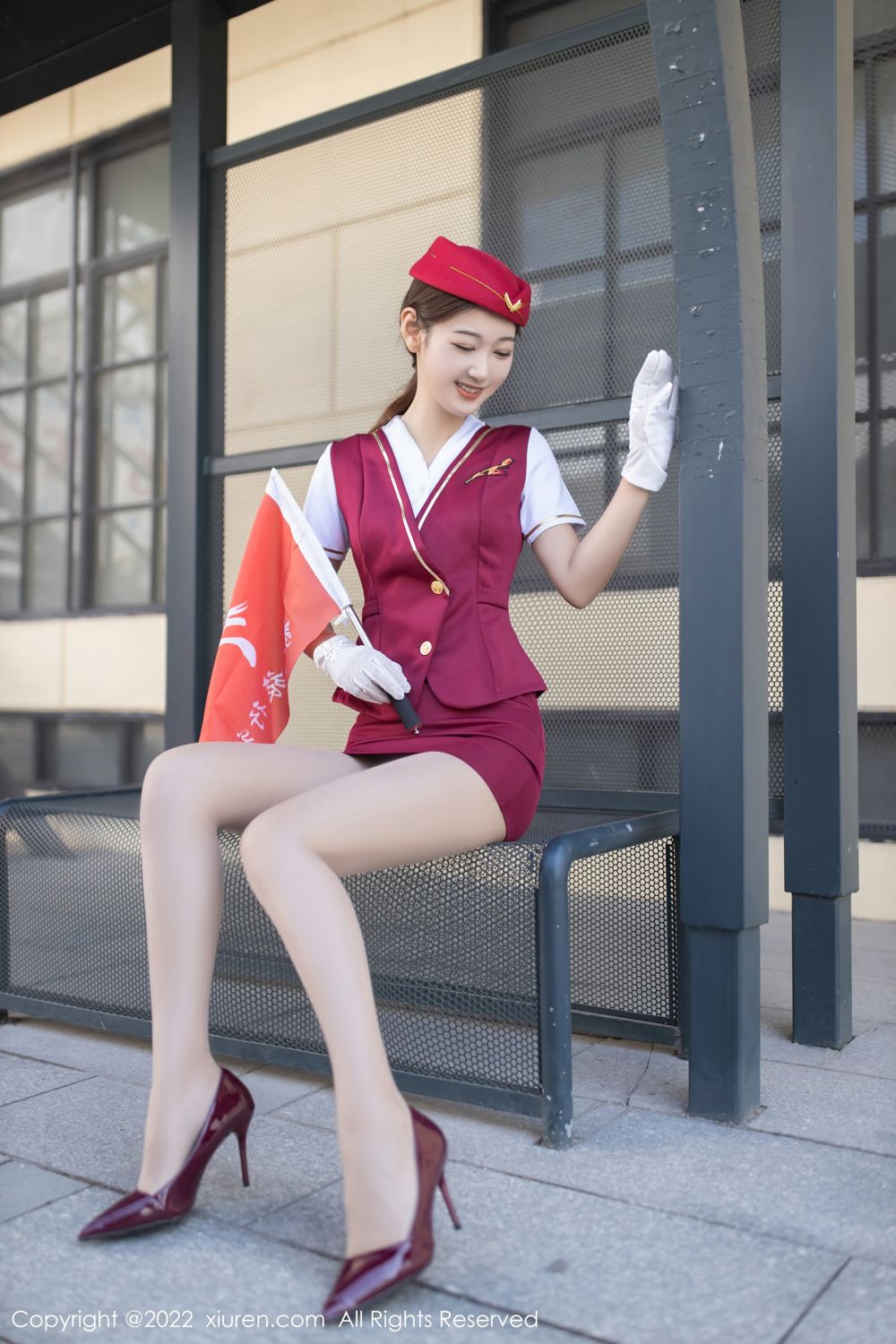 《秀人网 唐安琪 制服写真 No.4506》第2张,模特唐安琪,秀人网,制服主题,全套88张