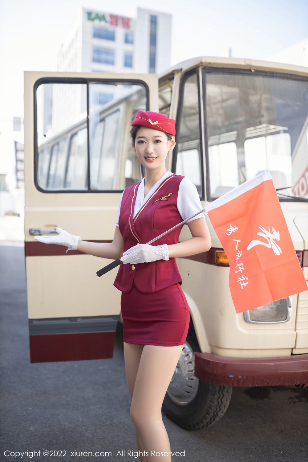 《秀人网 唐安琪 制服写真 No.4506》第3张,模特唐安琪,秀人网,制服主题,全套88张